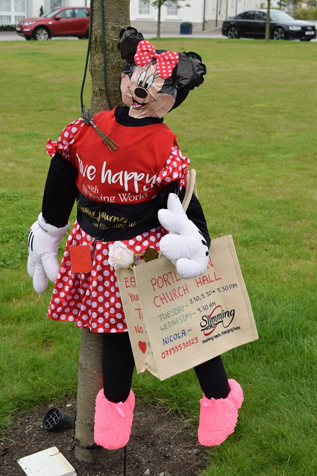 Minnie-Mouse Chapelton Scarecrow Festival
